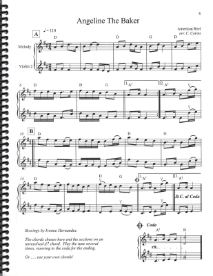 Conservatory Fiddletunes Blue Duet Book - Cairns - Violin Duet - Book