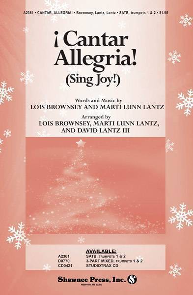 Cantar Allegria! - Brownsey/Lantz - SATB