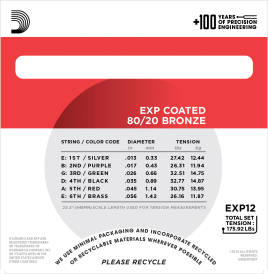 EXP12 - 80/20 Bronze Coated MEDIUM 13-56