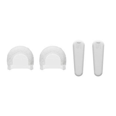 MoveMic Windscreen and Clip - White (2 Pack)