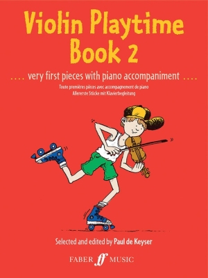 Faber Music - Violin Playtime, Book 2 - de Keyser - Violin/Piano - Book