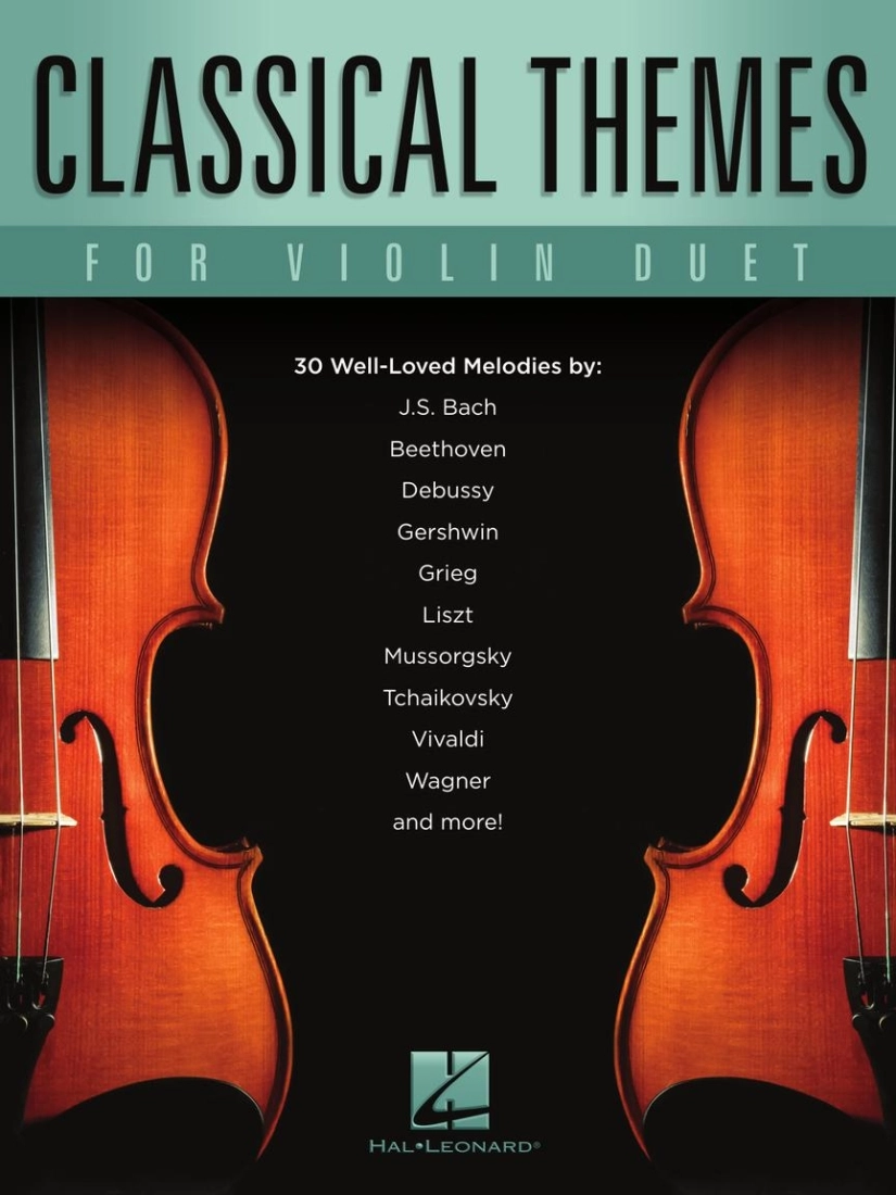 Classical Themes for Violin Duet - Book