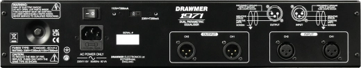 1971 Dual 4-Band Parametric Equaliser