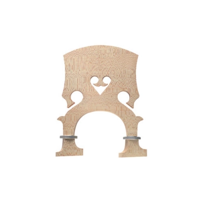 Core - 1/2 Double Bass Teller Bridge with Aluminum Adjusters