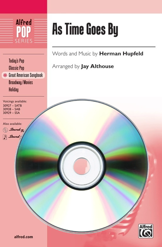 As Time Goes By - Hupfeld/Althouse - SoundTrax CD