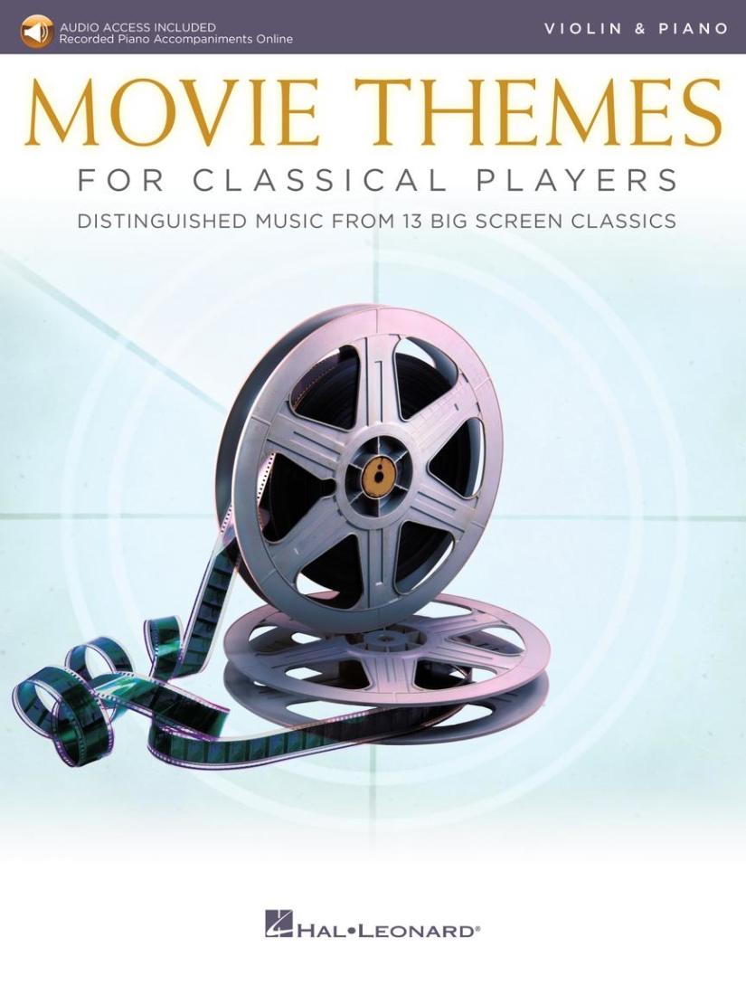 Movie Themes for Classical Players - Violin/Piano - Book/Audio Online