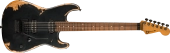 Charvel Guitars - Pro-Mod Relic San Dimas Style 1 HH FR PF, Pau Ferro Fingerboard - Weathered Black