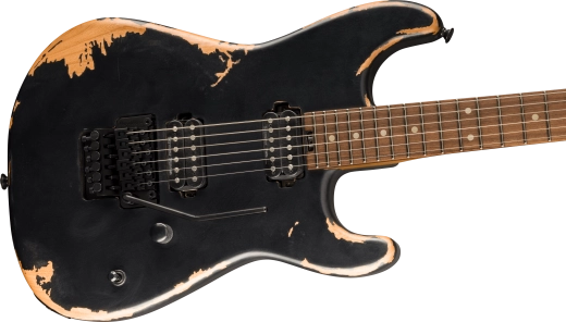 Pro-Mod Relic San Dimas Style 1 HH FR PF, Pau Ferro Fingerboard - Weathered Black