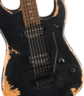 Pro-Mod Relic San Dimas Style 1 HH FR PF, Pau Ferro Fingerboard - Weathered Black