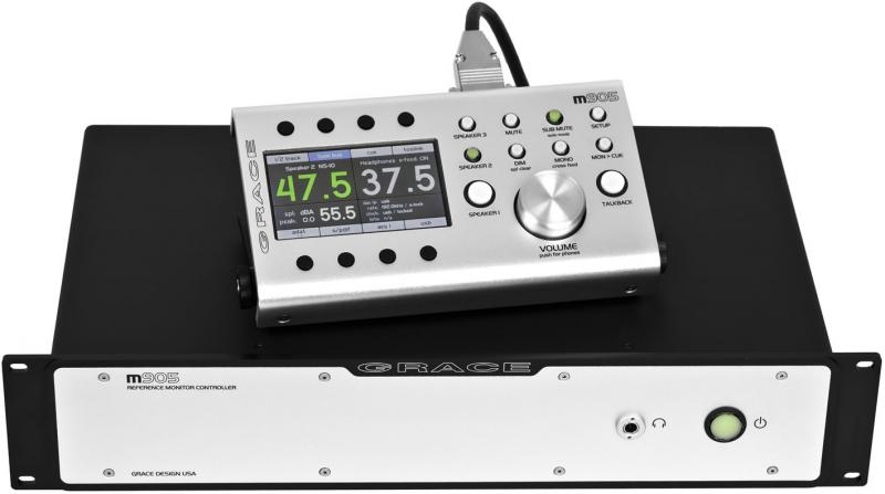 M905 High Fidelity Stereo Monitor Controller - Silver