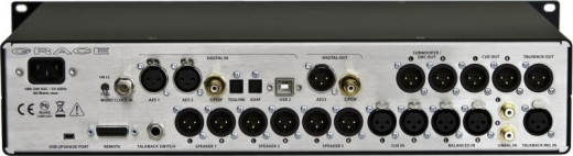 M905 High Fidelity Stereo Monitor Controller - Silver