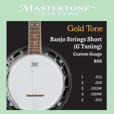 Gold Tone - Banjo Strings Short - G Tuning