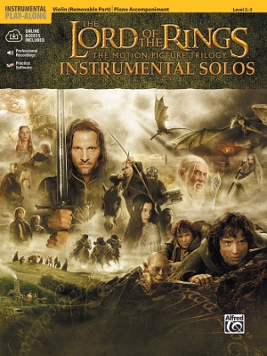 Alfred Publishing - The Lord of the Rings Instrumental Solos for Strings - Shore/Galliford - Violin/Piano - Book/Media Online