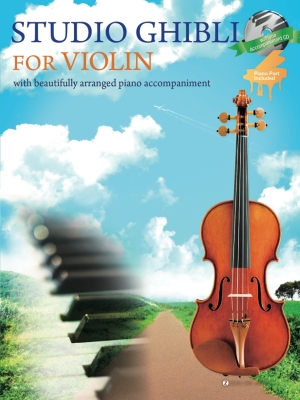 Zen-On Music Company - Studio Ghibli - Goto - Violin/Piano - Book/CD