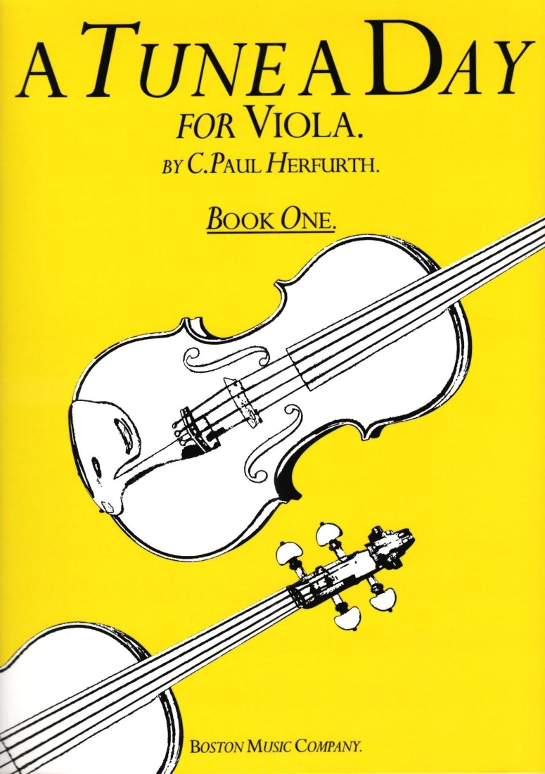 A Tune a Day, Book 1 - Herfurth - Viola - Book