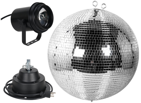M-600L 16\'\' Mirror Ball Package