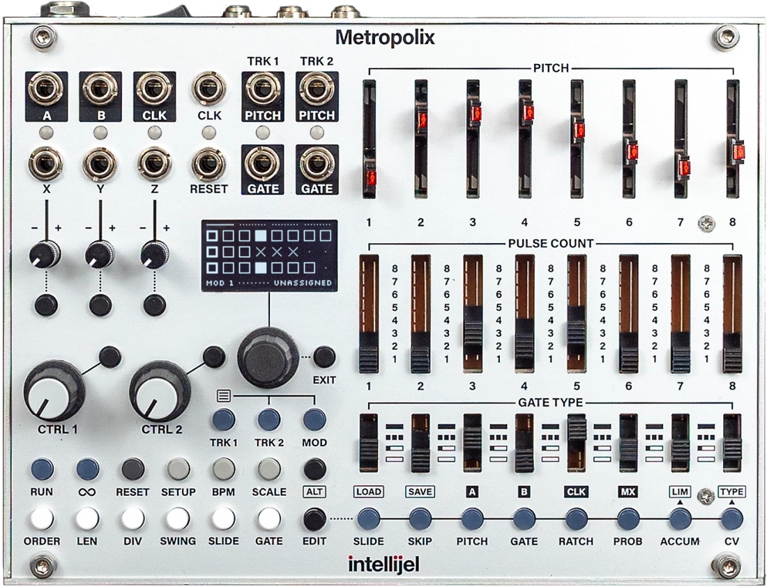 Metropolix Solo Desktop Multi-Track Performance MIDI/CV Sequencer