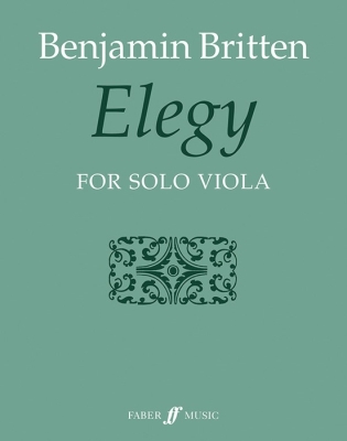 Faber Music - Elegy - Britten - Solo Viola - Sheet Music