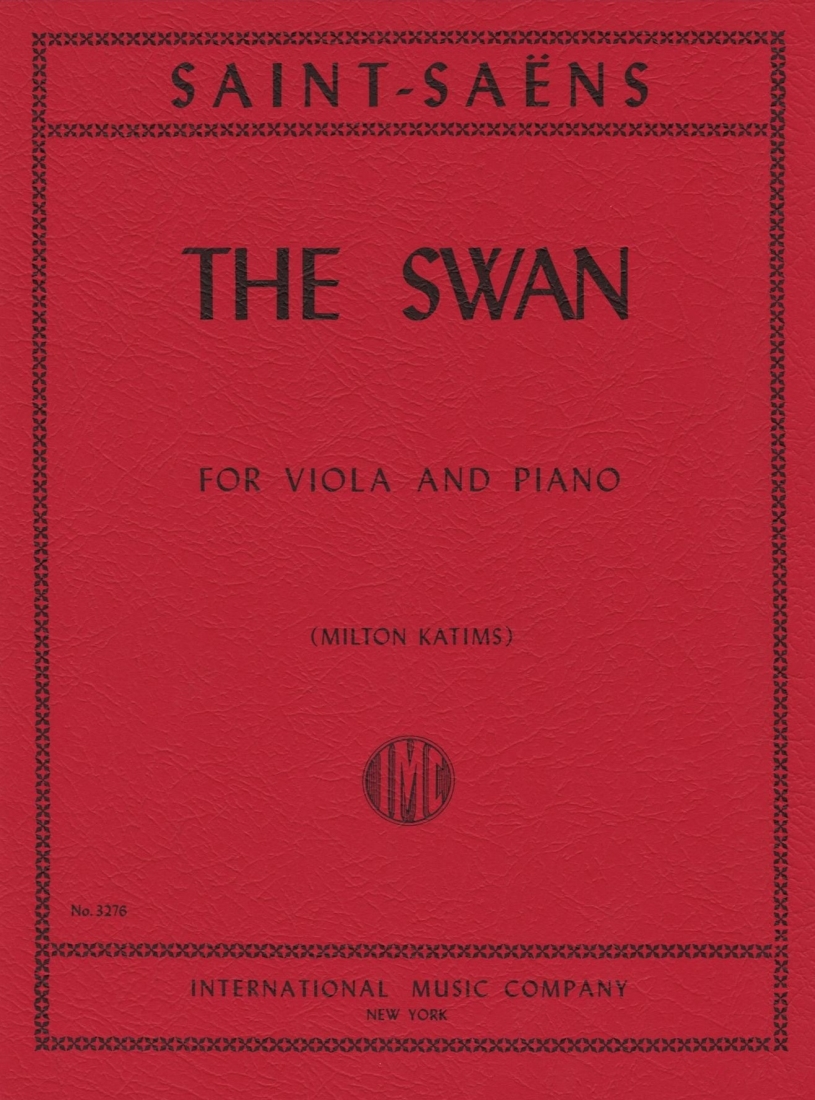 The Swan - Saint-Saens/Katims - Viola/Piano - Sheet Music