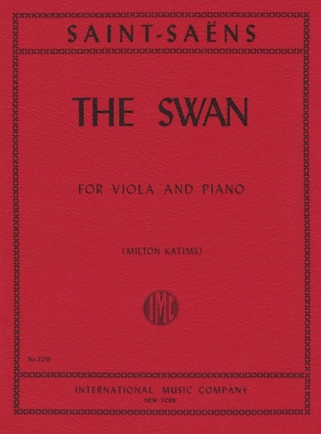 International Music Company - The Swan - Saint-Saens/Katims - Viola/Piano - Sheet Music