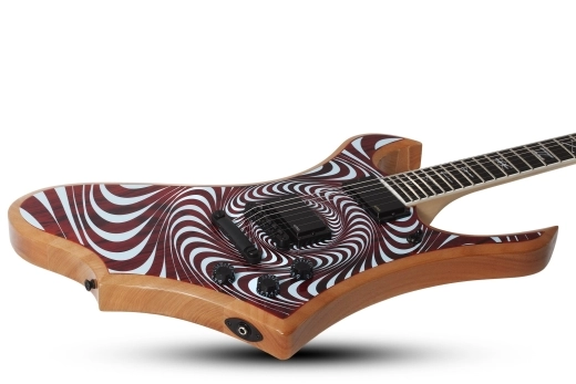 Wylde Goregehn Electric Guitar - Cocobolo Psychic Bullseye