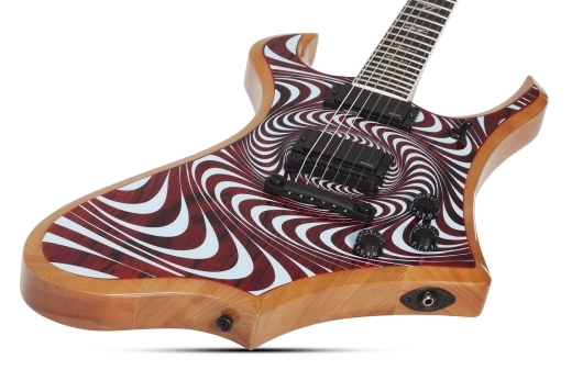 Wylde Goregehn Electric Guitar - Cocobolo Psychic Bullseye