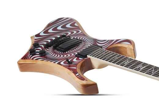 Wylde Goregehn Electric Guitar - Cocobolo Psychic Bullseye