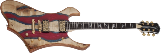 Schecter - Wylde Special Edition Goregehn Electric Guitar - Blood River Burl