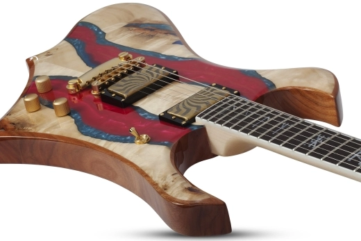 Wylde Special Edition Goregehn Electric Guitar - Blood River Burl