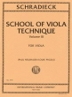 International Music Company - School of Viola Technique: Volume III - Schradieck\/Pagels\/Neubauer - Viola - Book