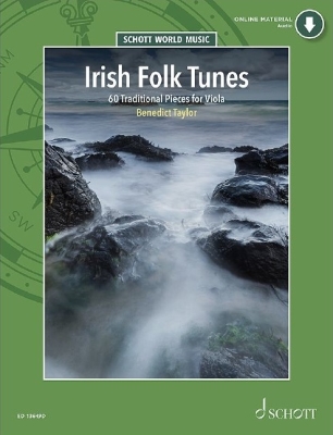 Schott - Irish Folk Tunes for Viola: 60 Traditional Pieces - Taylor - Viola - Book/Audio Online