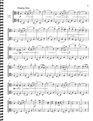 28 Melodious Studies in the First Position - Trott - Viola Duet - Book