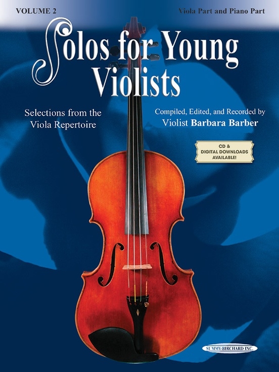Solos for Young Violists, Volume 2: Selections from the Viola Repertoire - Barber - Viola/Piano - Book