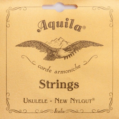 Aquila Corde - New Nylgut Baritono Ukulele Single String - 3rd Wound Steel