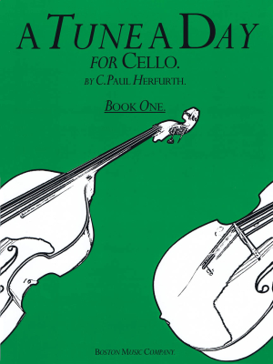 Boston Music Company - A Tune a Day, Book 1 - Herfurth - Cello - Book