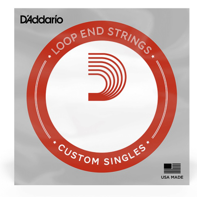 DAddario - Single Phosphor Bronze Wound Guitar String, Loop End - 053