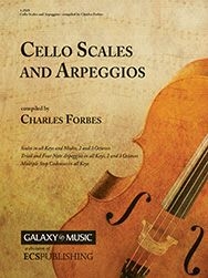 ECS Publishing - Cello Scales and Arpeggios - Forbes - Cello - Book