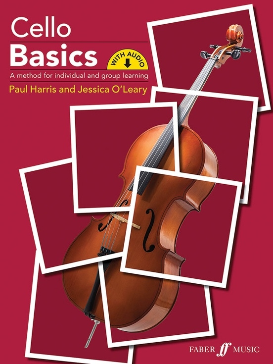 Cello Basics: A Method for Individual and Group Learning - Harris/O\'Leary - Cello - Book/Media Online