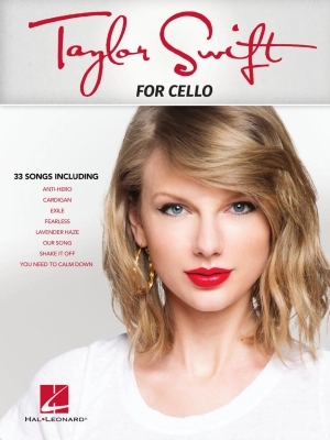 Hal Leonard - Taylor Swift for Cello - Swift - Cello - Book