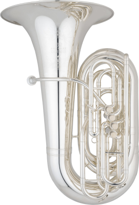 Eastman Winds - Professional BBb 4/4 Four Piston Tuba - Silver-Plated