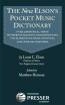 Theodore Presser - The New Elsons Pocket Music Dictionary