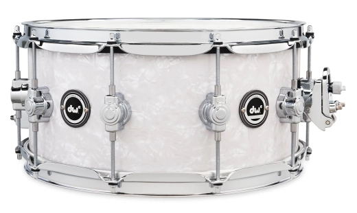 Drum Workshop - DWe 6.5x14 Snare Drum with Trigger - White Marine Pearl