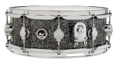 DWe 5x14\'\' Snare Drum with Trigger - Black Galaxy