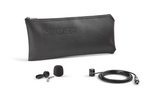 WL183M Omni Lavalier Microphone – Black w/TQG Connector