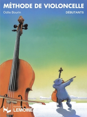 Editions Henry Lemoine - Methode de violoncelle Vol.1 pour debutants - Bourin - Cello - Book