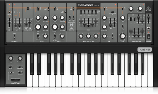 Behringer - MS-5 Analog Synthesizer with 37 Full-Size Keys