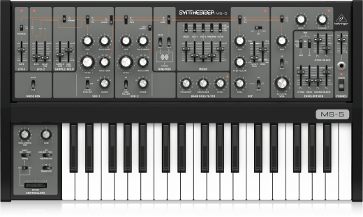 MS-5 Analog Synthesizer with 37 Full-Size Keys