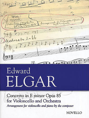 Novello & Company - Concerto in E Minor, Op. 85 - Elgar/Pickard - Cello/Piano - Sheet Music