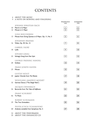 The Cello Collection: 14 Pieces in First Position by 13 Composers - Cello/Piano - Book/Audio Online