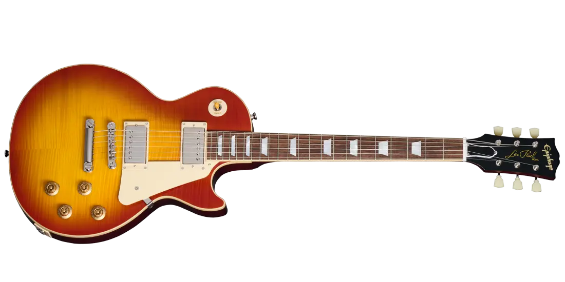 1959 Les Paul Standard Electric Guitar with Hardshell Case - Washed Cherry Sunburst